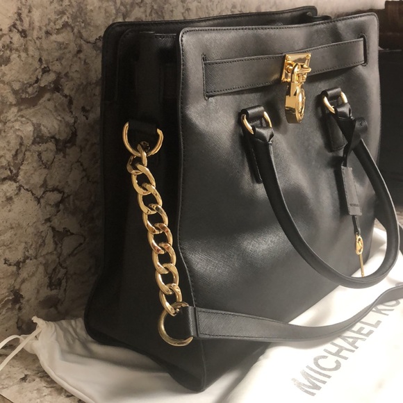 Michael Kors Large Hamilton Satchel - Picture 6 of 8